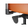 Anda Seat Kaiser 3 L Orange PVC - 1473906 - zdjęcie 5